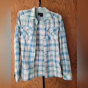 Marmot women's moisture wicking botton-up shirt